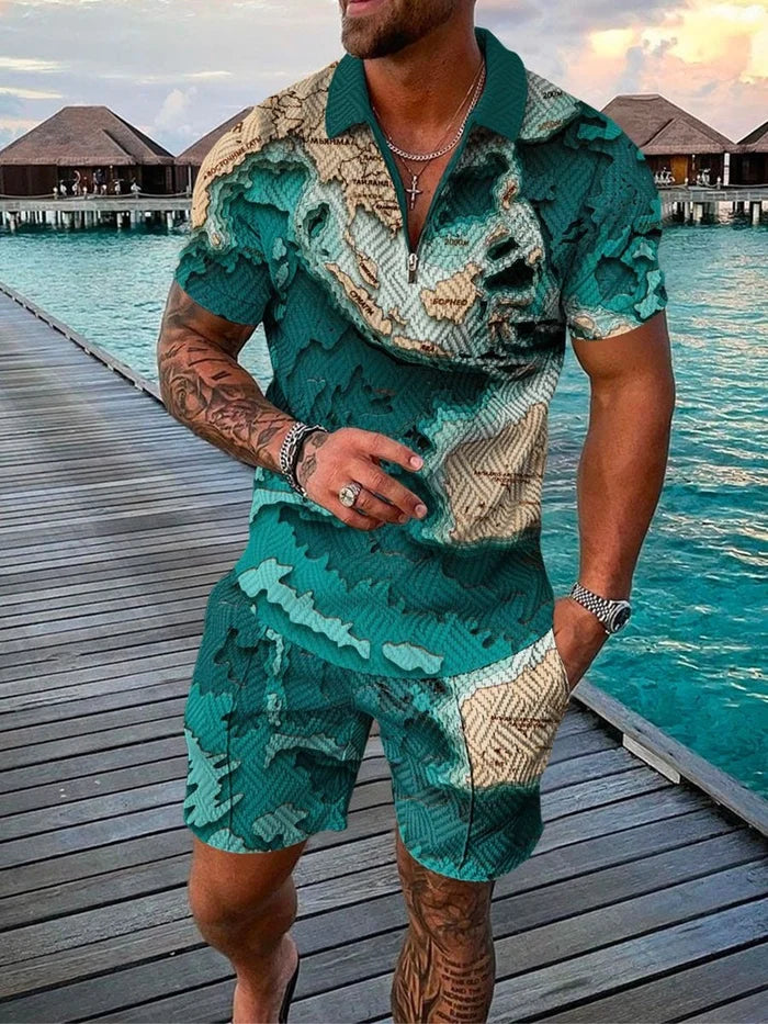 Ensemble polo et short Globe