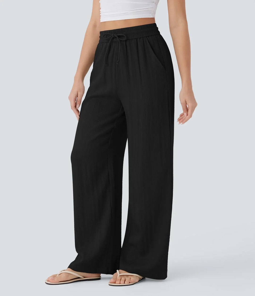 Lisa | Comfortable Linen Trousers