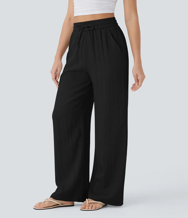 Lisa | Comfortable Linen Trousers