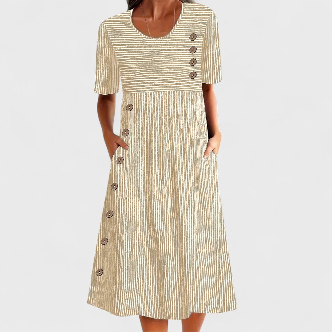 Sofia | Striped Dress