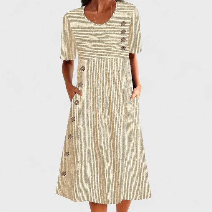 Sofia | Striped Dress