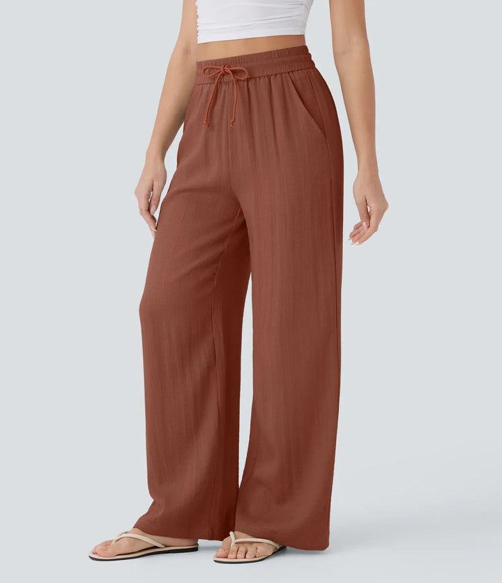 Lisa | Comfortable Linen Trousers