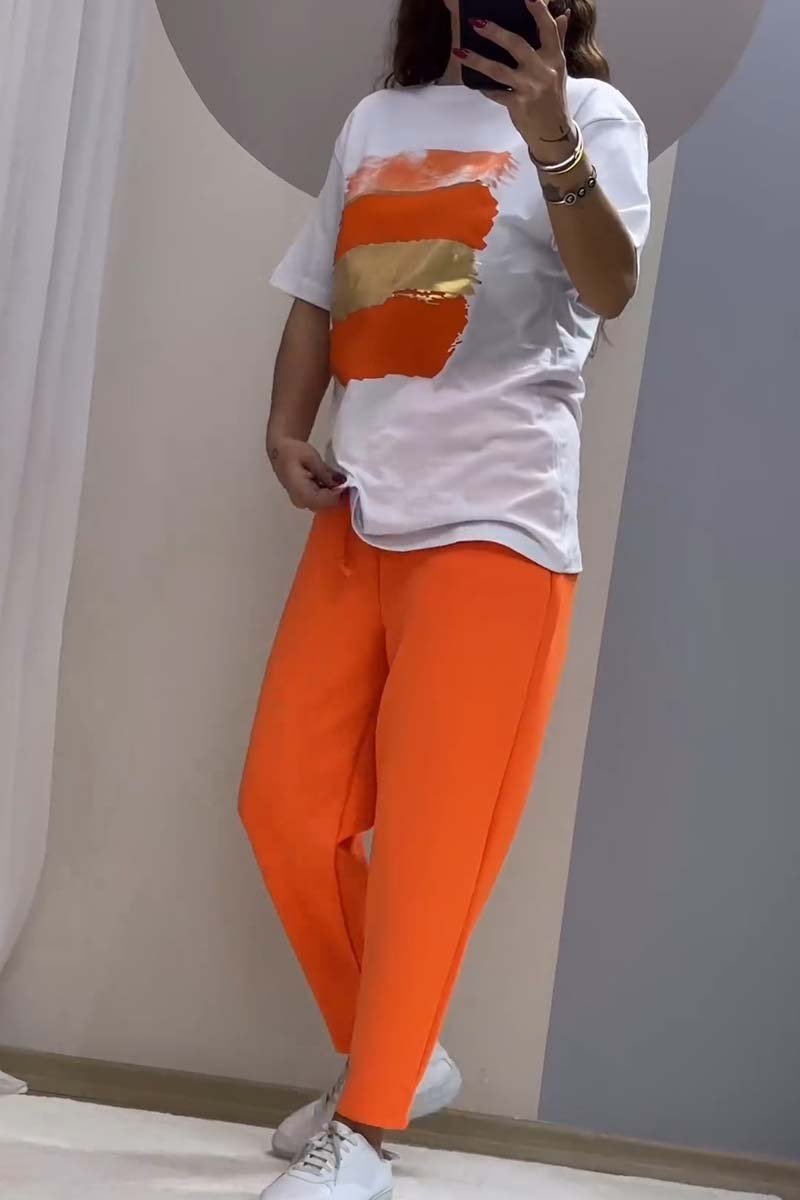 Bronte | Casual Tanning Top & Pants Set