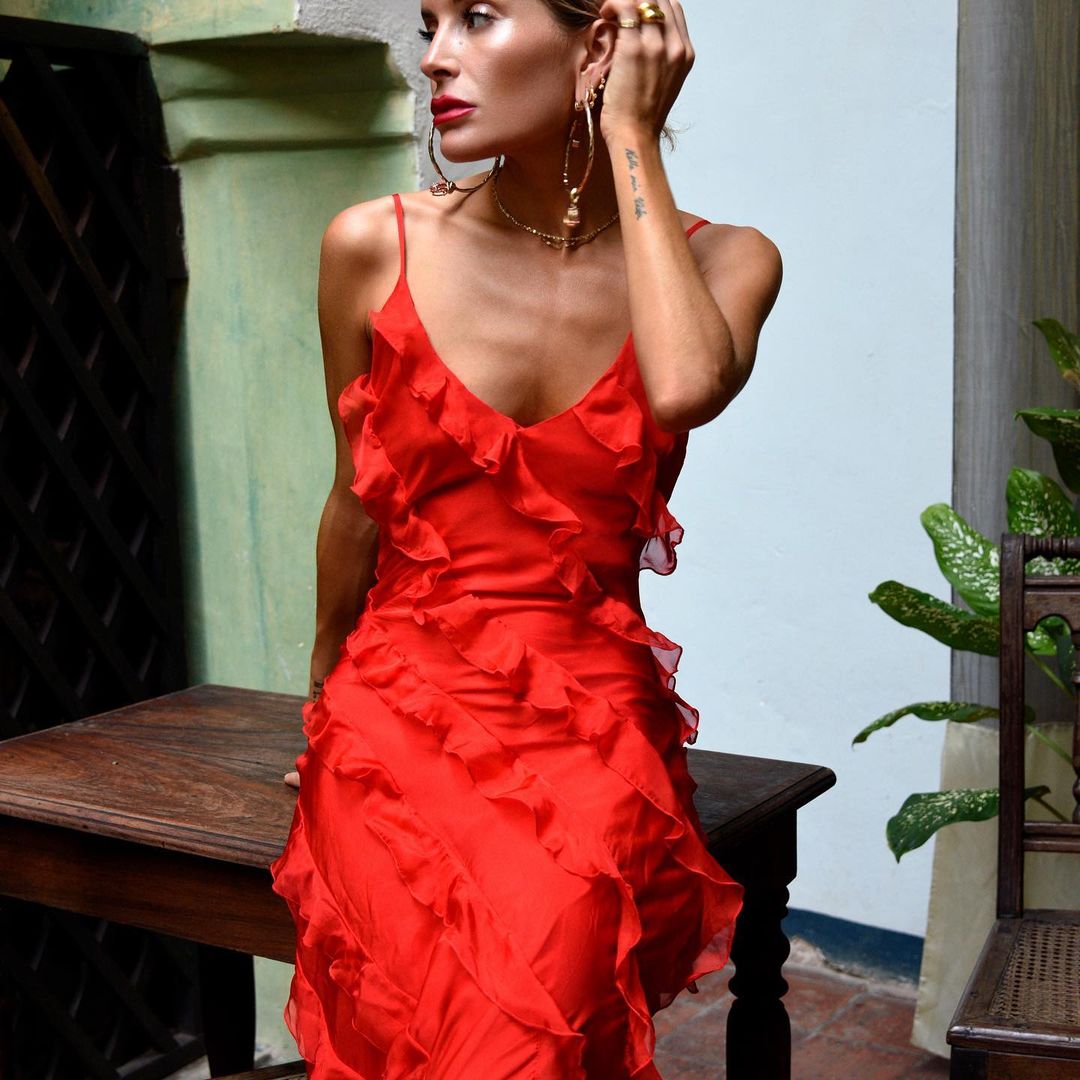 Zara | Dress with Ruffles
