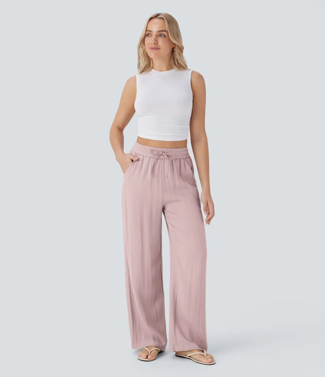 Lisa | Comfortable Linen Trousers