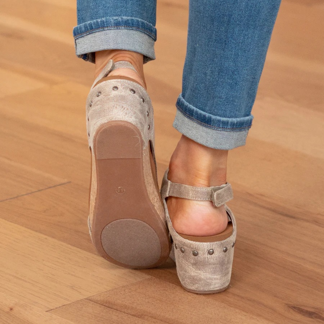 Nowak | Suede Wedge Sandals