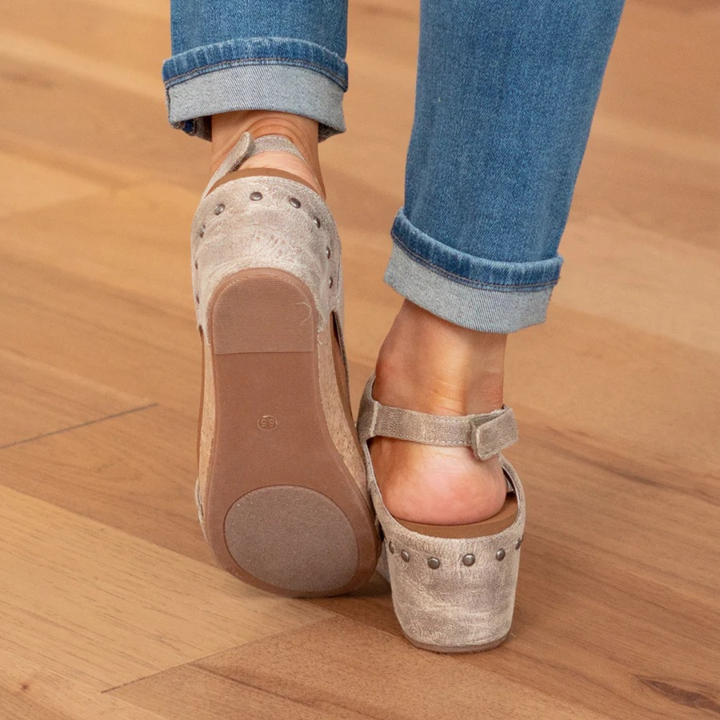 Nowak | Suede Wedge Sandals