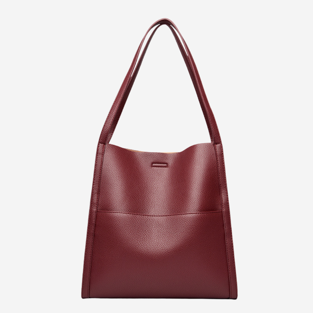 Fera | Genuine Leather Solid Shoulder Bag