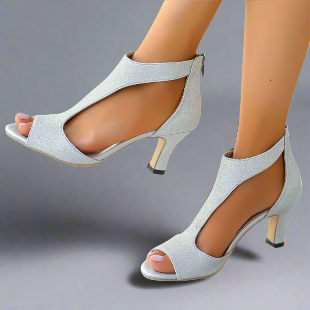 Heidrun | Elegant Comfortable Heeled Sandals