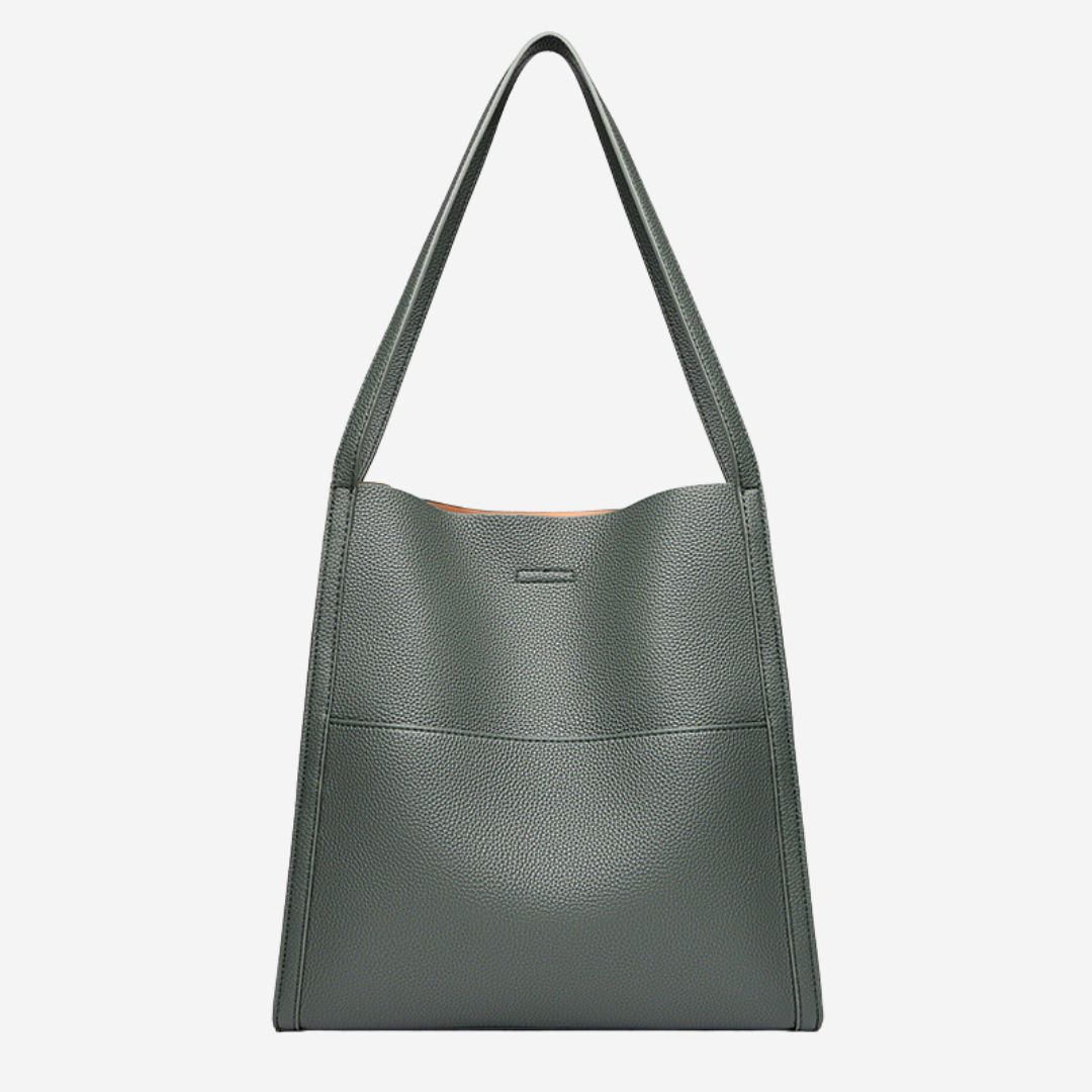 Fera | Genuine Leather Solid Shoulder Bag