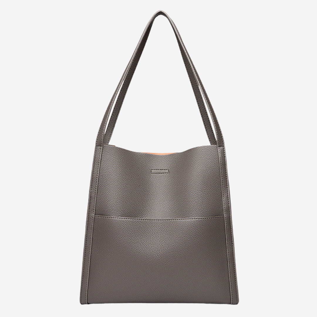 Fera | Genuine Leather Solid Shoulder Bag