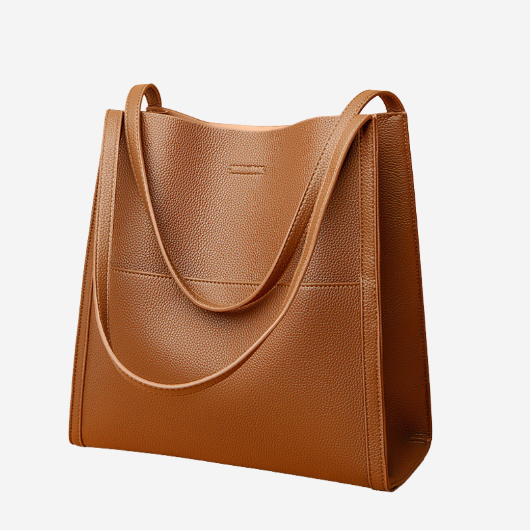 Fera | Genuine Leather Solid Shoulder Bag