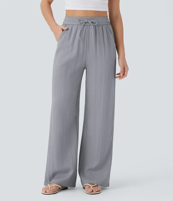 Lisa | Comfortable Linen Trousers