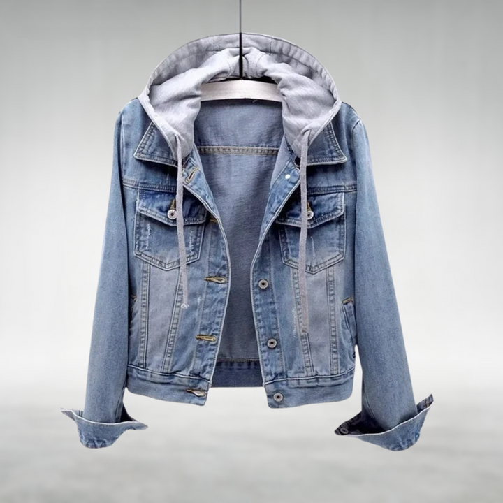 Zoe | Jeans Hoodie Jacket