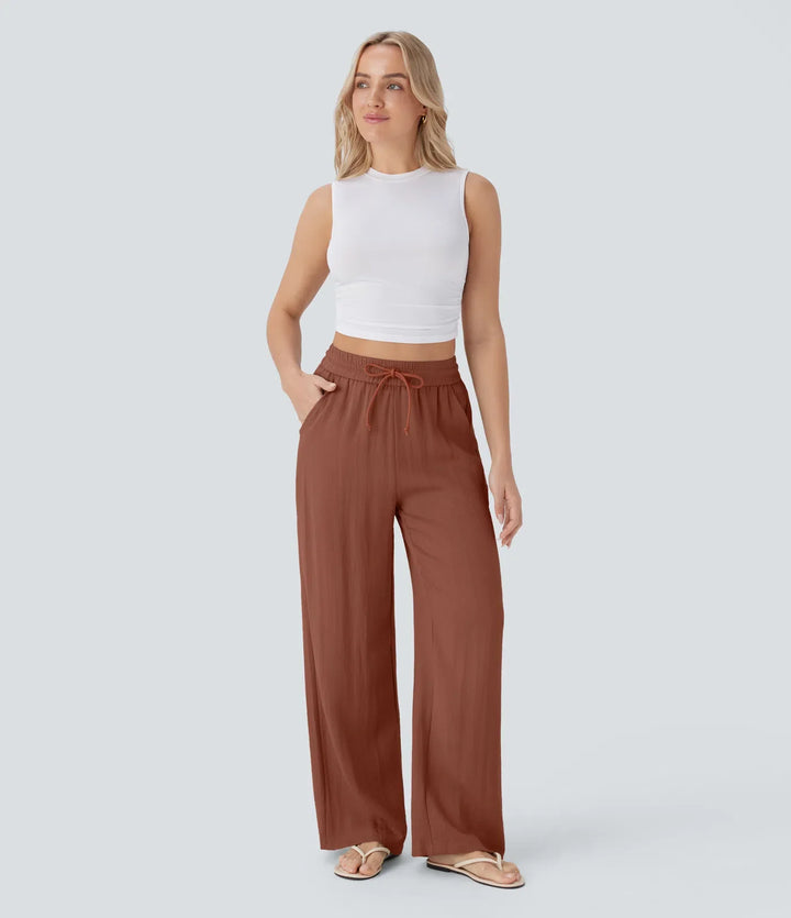 Lisa | Comfortable Linen Trousers