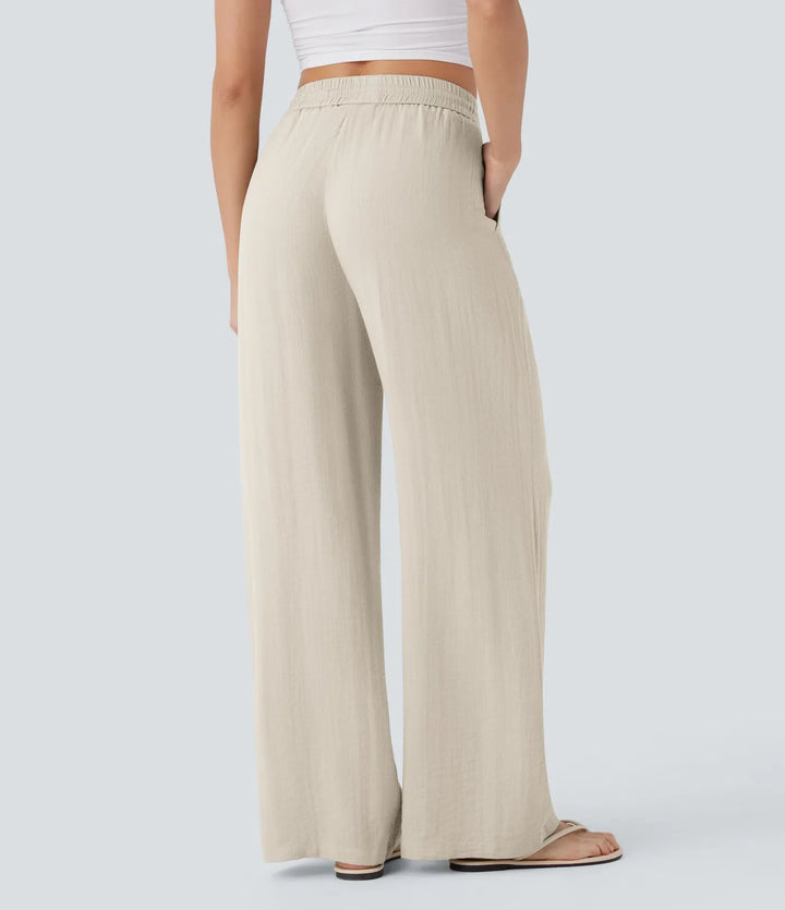 Lisa | Comfortable Linen Trousers