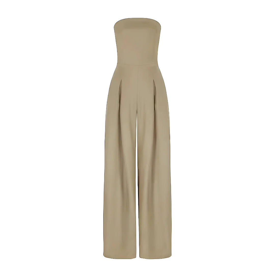 ZOFIA | Elegant Strapless Jumpsuit