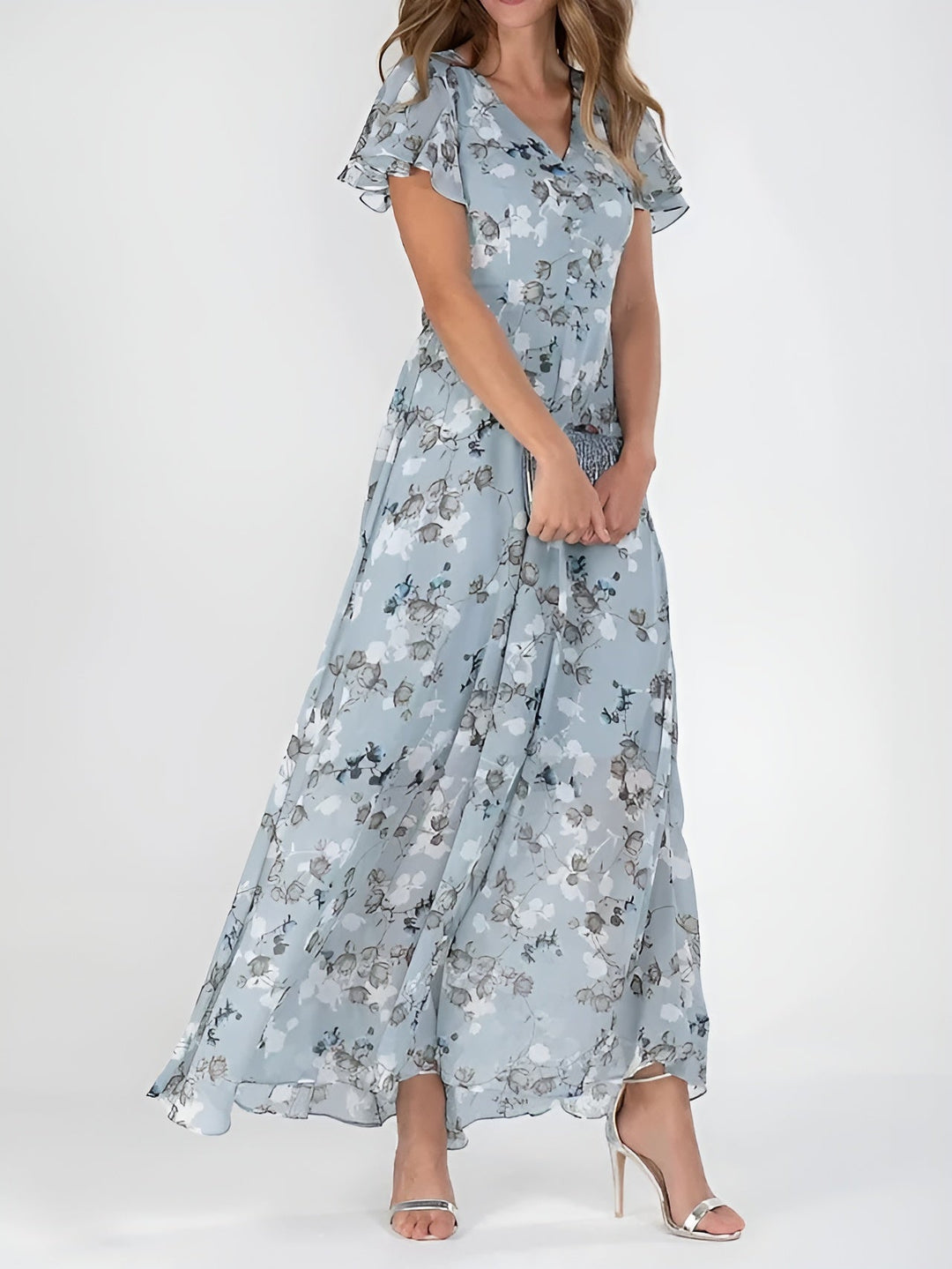 Halina | Elegant dress with tummy coverage
