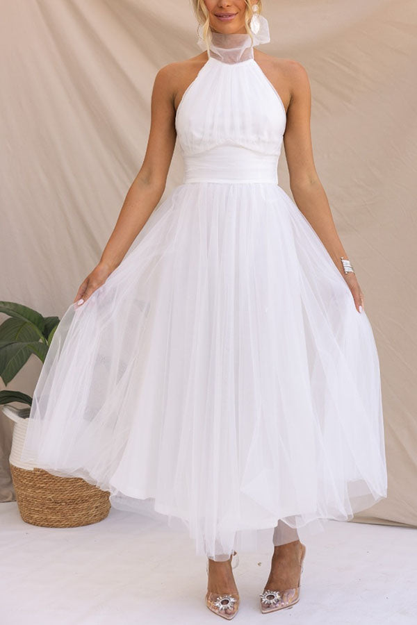 Phoebe | Dress with a Long Skirt