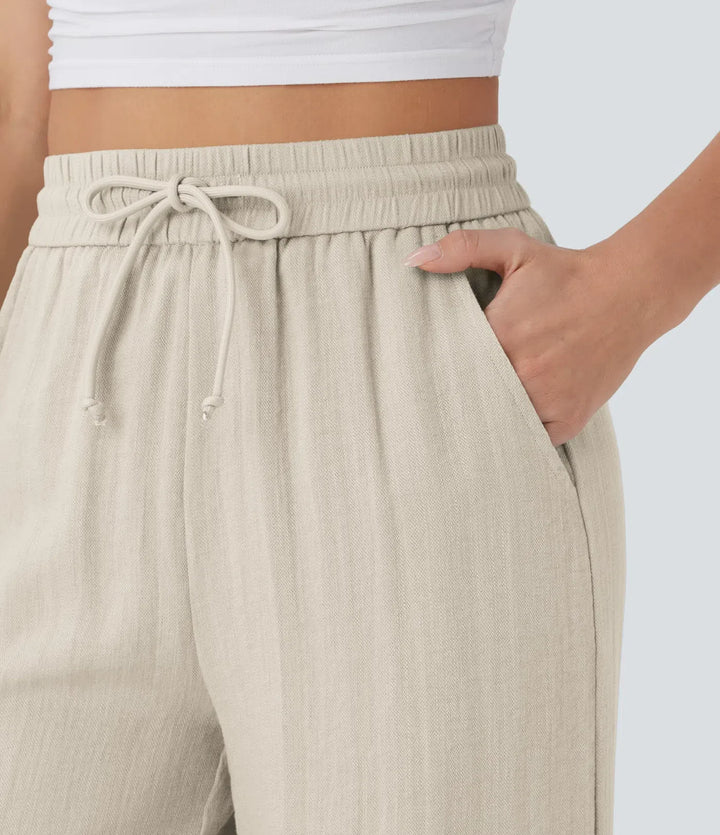 Lisa | Comfortable Linen Trousers