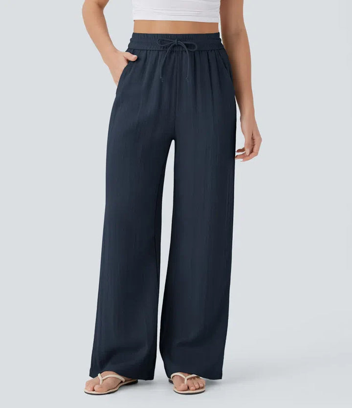 Lisa | Comfortable Linen Trousers