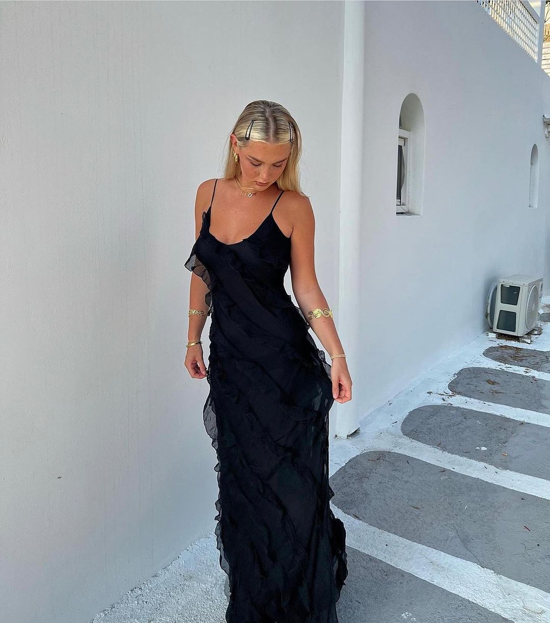 Zara | Dress with Ruffles