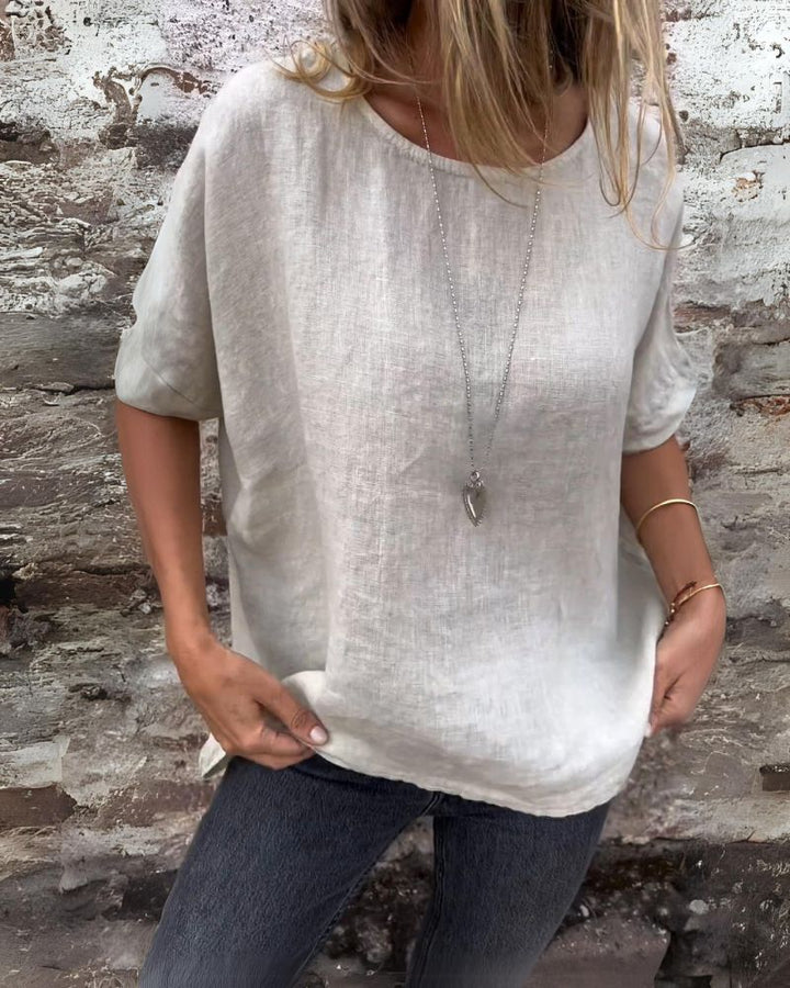 BAUA | Cotton and linen t-shirt
