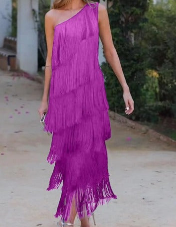 Anne | Robe asymétrique