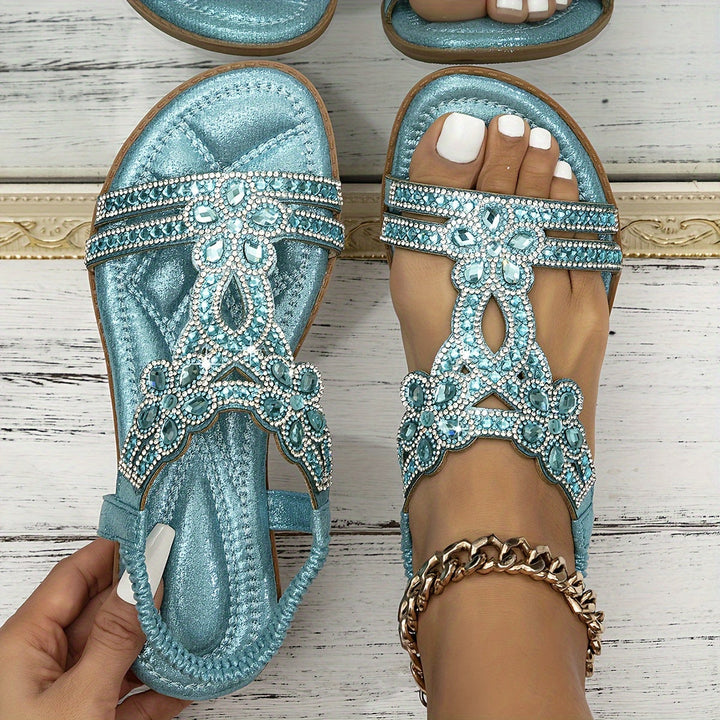 Blessy | Sandals with Back Strap