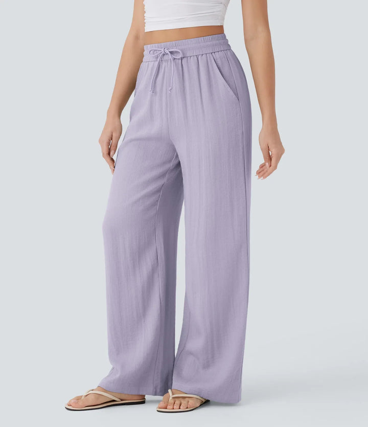 Lisa | Comfortable Linen Trousers