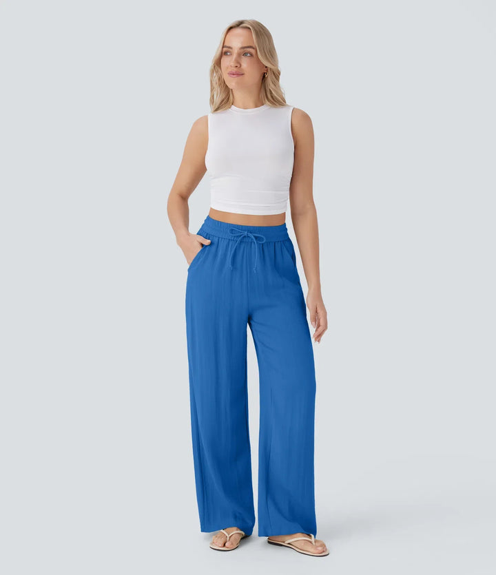 Lisa | Comfortable Linen Trousers