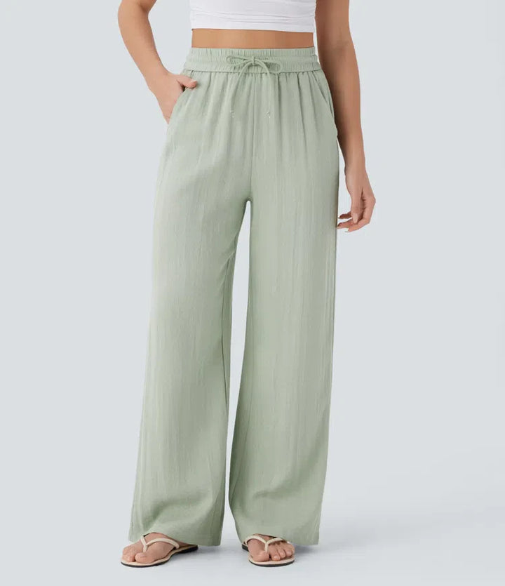 Lisa | Comfortable Linen Trousers