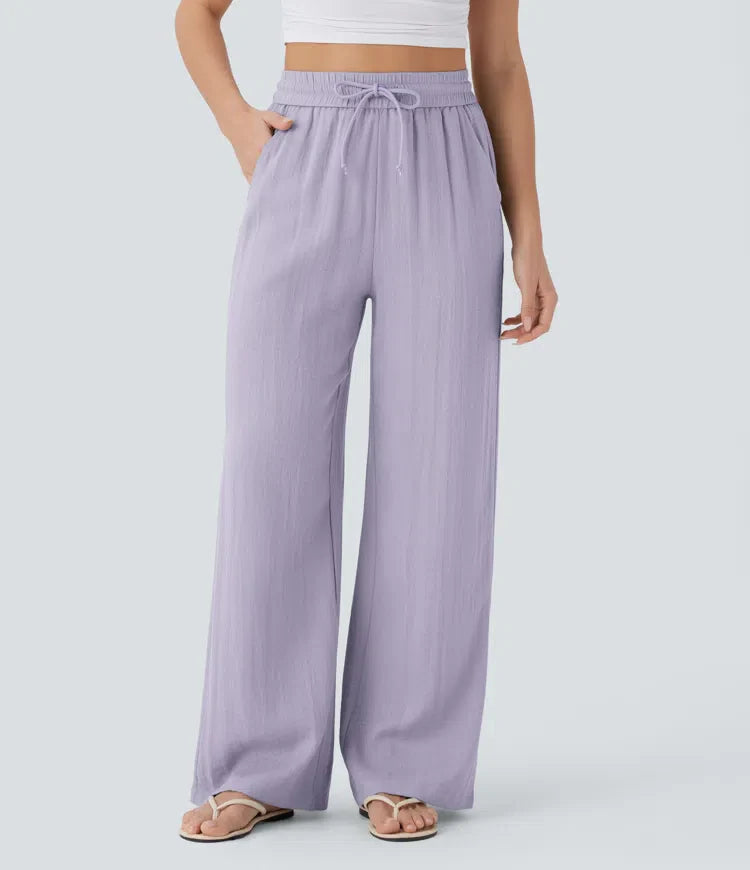Lisa | Comfortable Linen Trousers