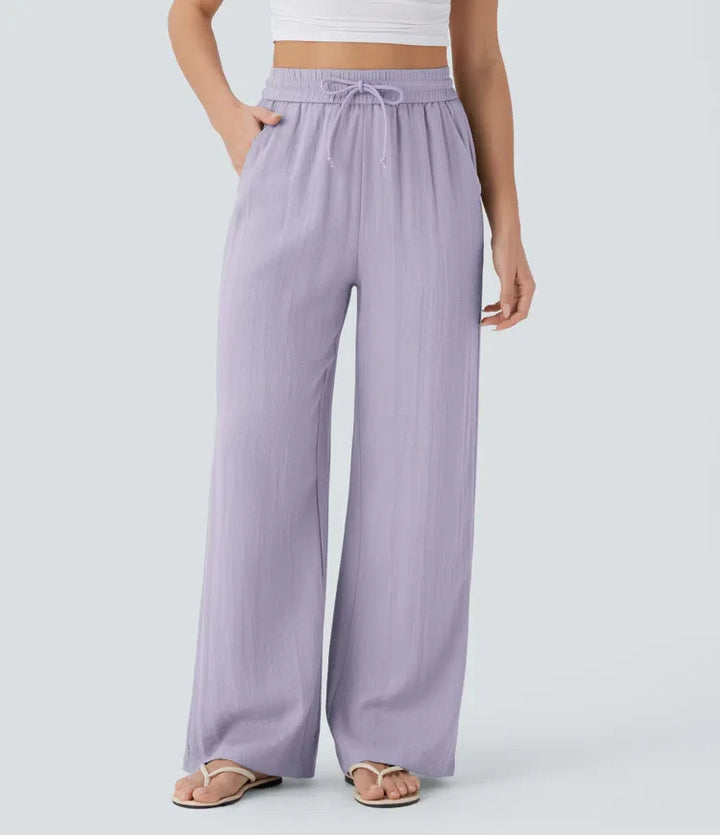 Lisa | Comfortable Linen Trousers