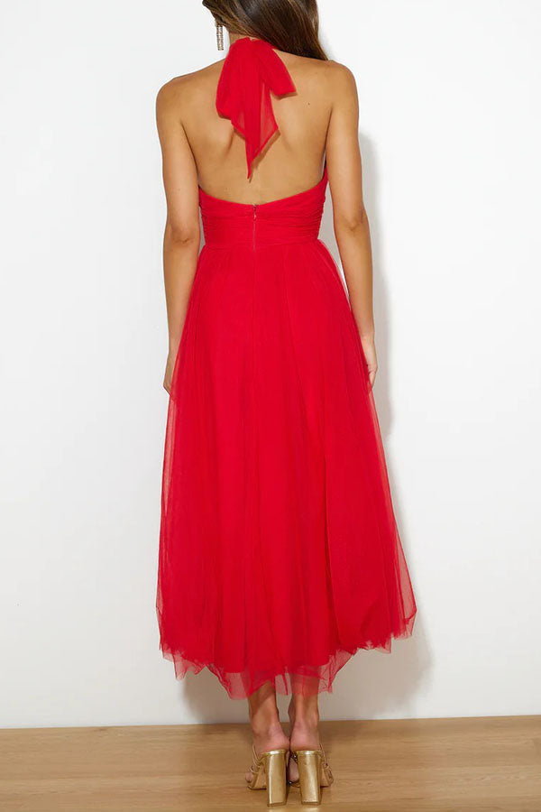 Phoebe | Dress with a Long Skirt