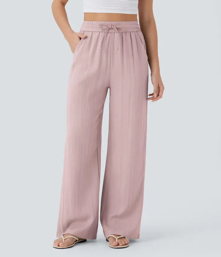 Lisa | Comfortable Linen Trousers