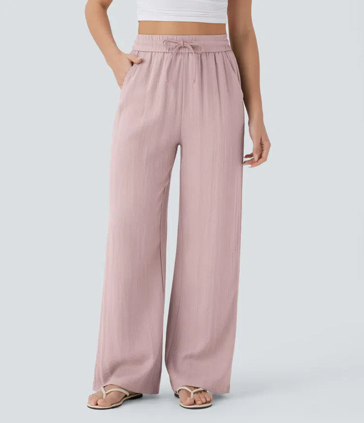 Lisa | Comfortable Linen Trousers