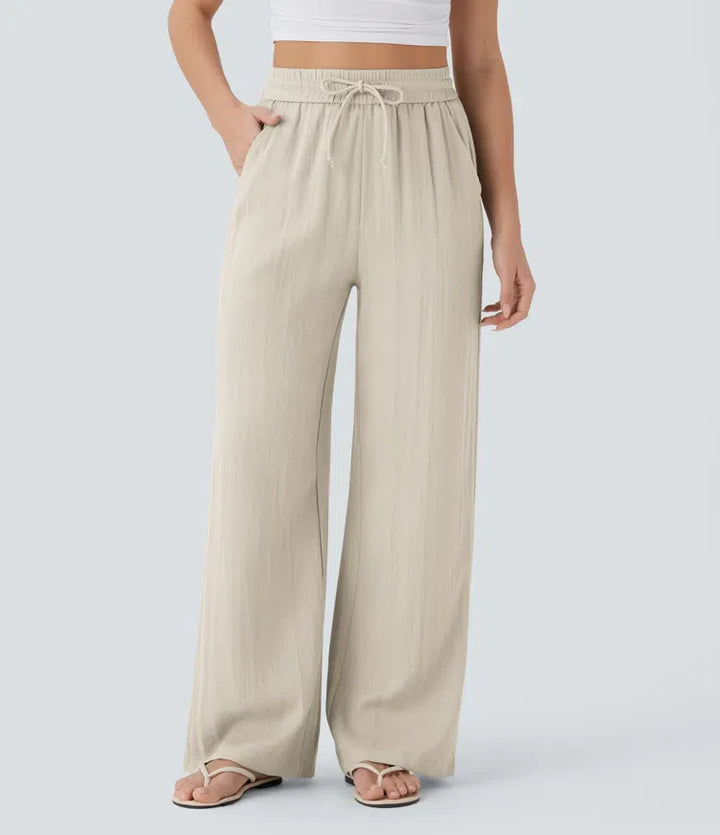 Lisa | Comfortable Linen Trousers