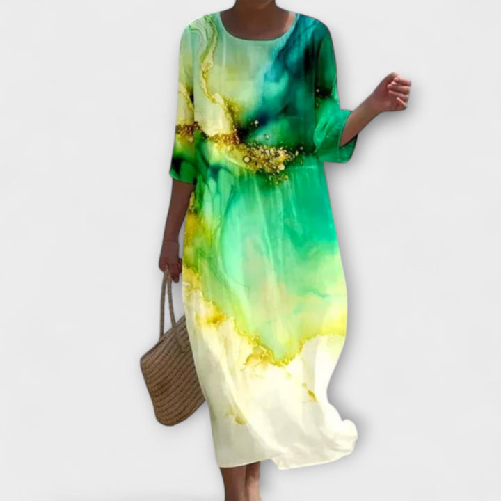 Miranda | Stylish Floral Maxi Dress