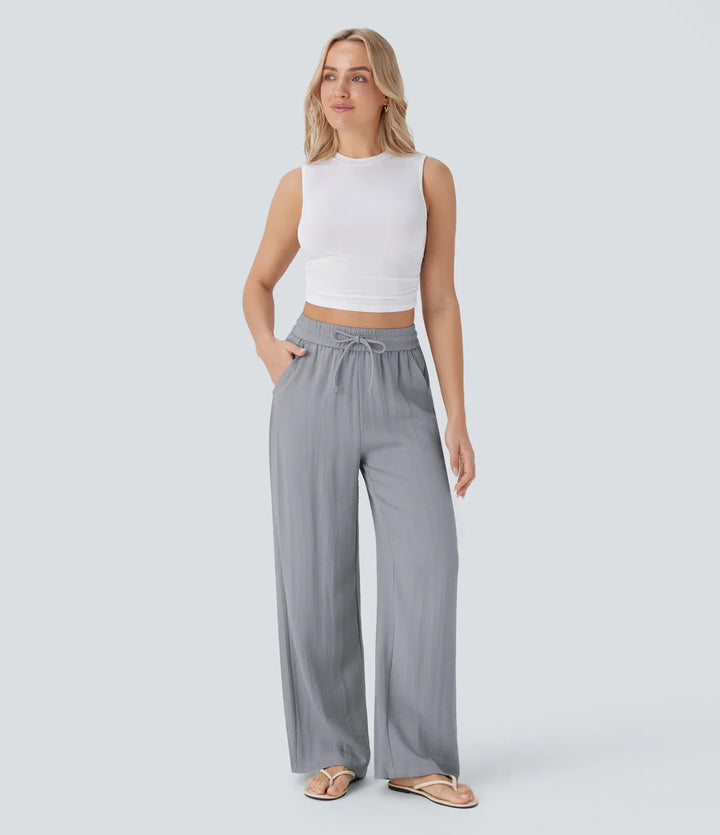 Lisa | Comfortable Linen Trousers
