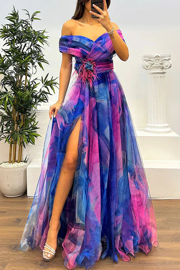 Daniela | Stunning Off-Shoulder Maxi Dress