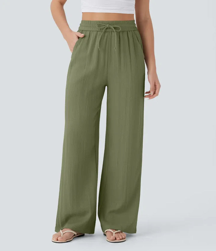 Lisa | Comfortable Linen Trousers