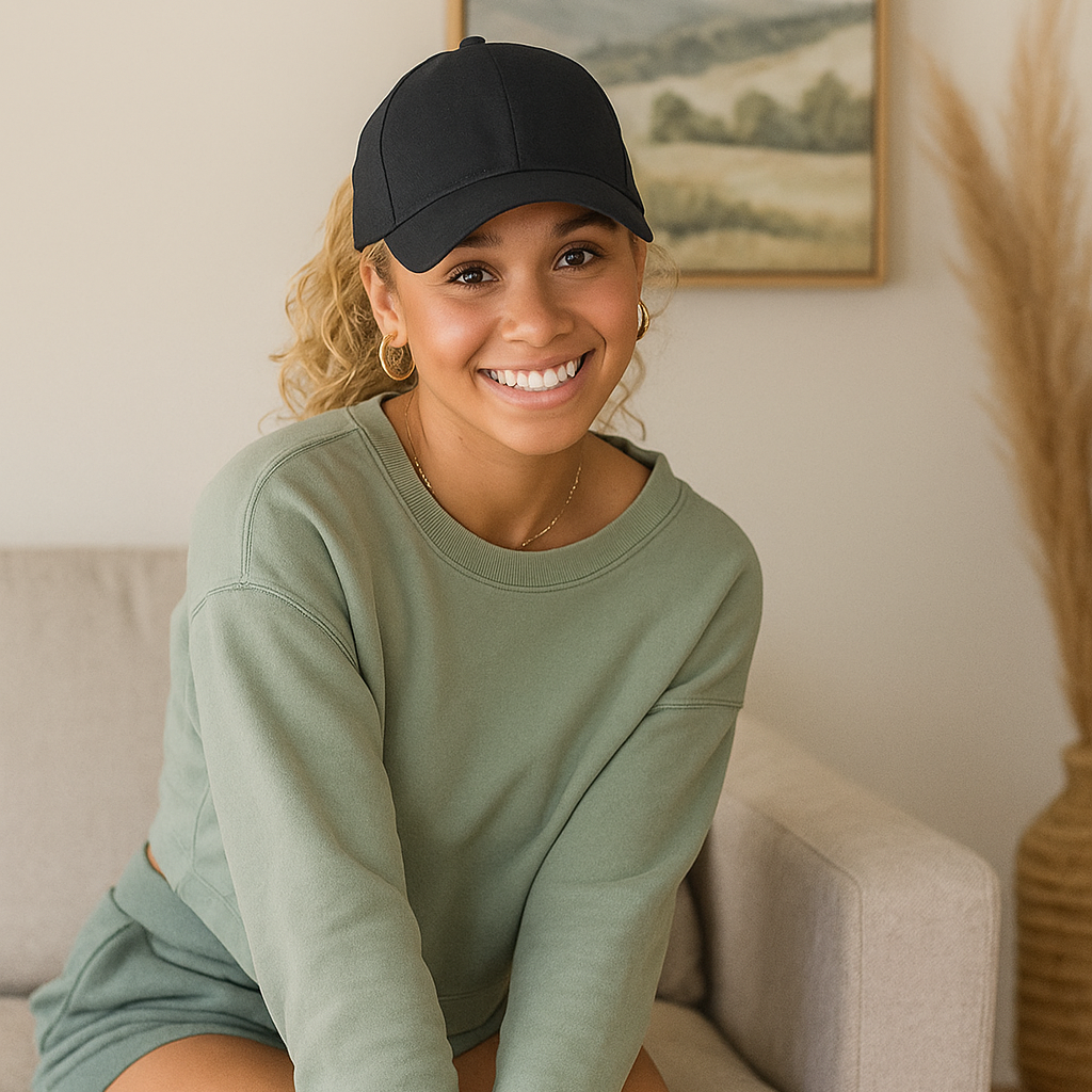 Taylor | Stylish ponytail-friendly hat