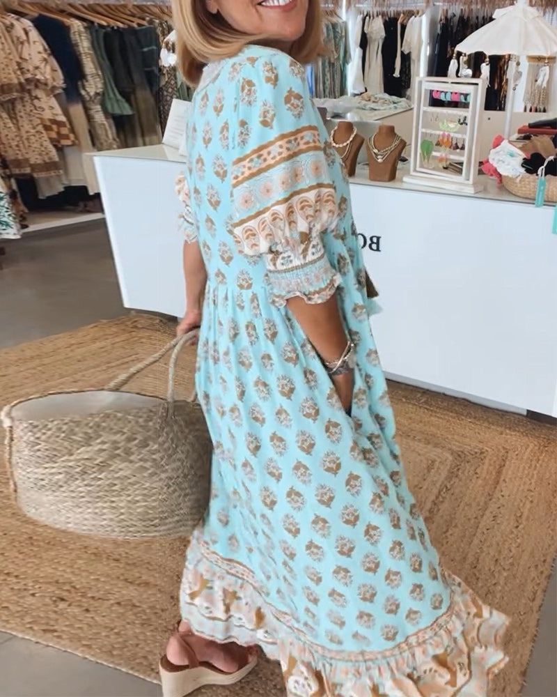 HILEY | Printed Casual Dress
