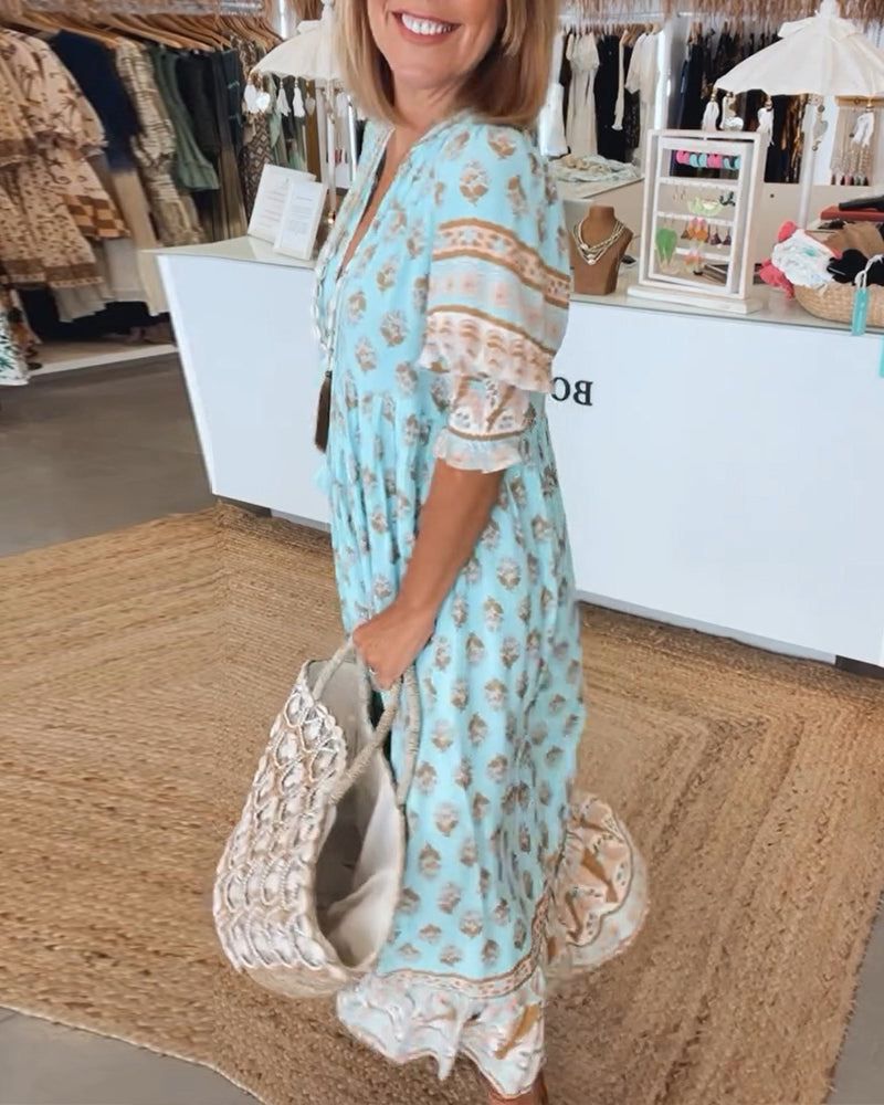 HILEY | Printed Casual Dress