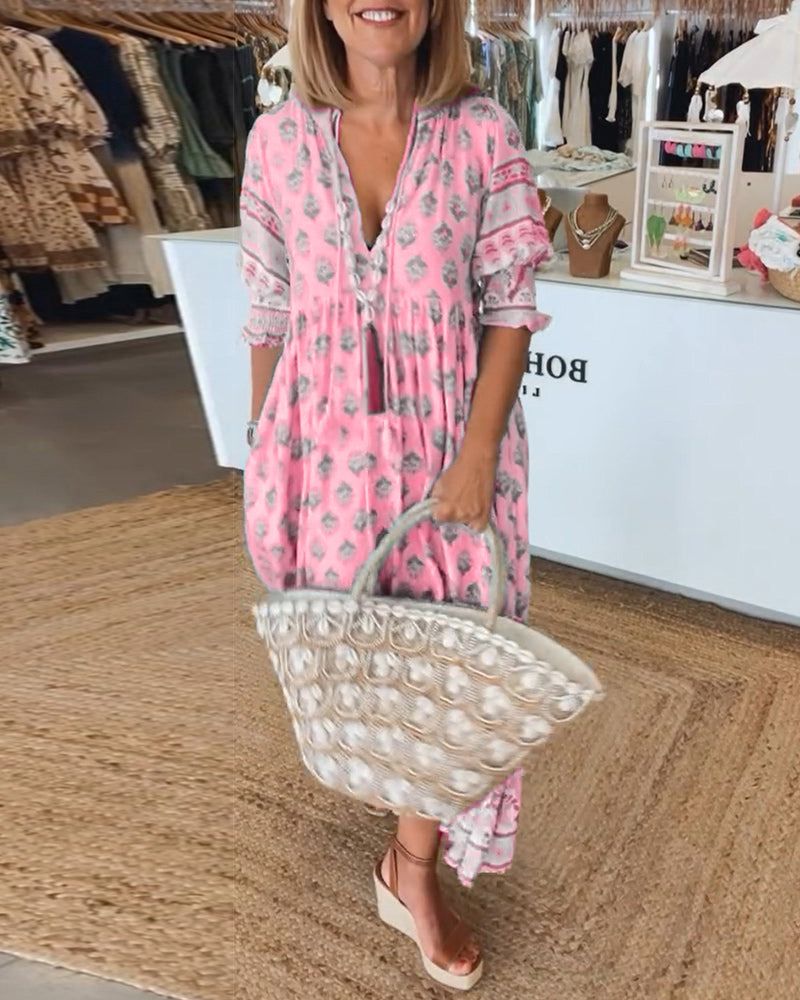 HILEY | Printed Casual Dress