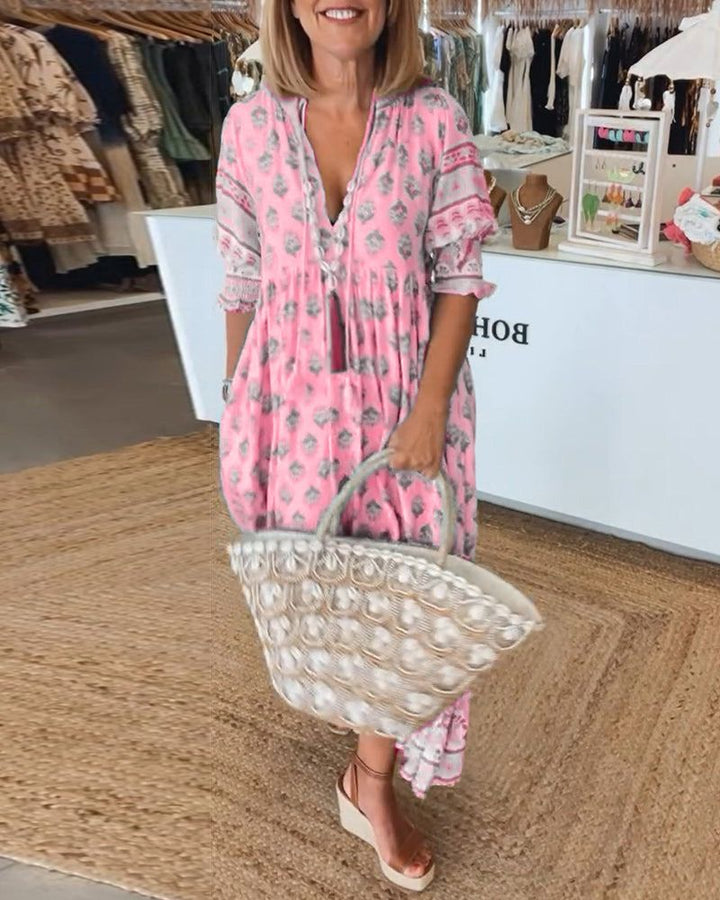 HILEY | Printed Casual Dress