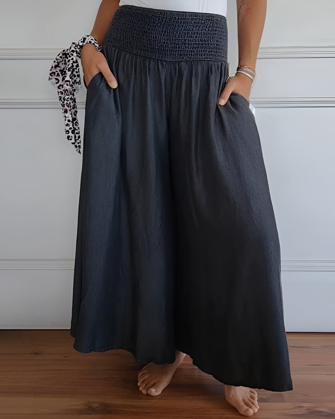 Alva™ | Comfortable long Skirt with Elastic Waist