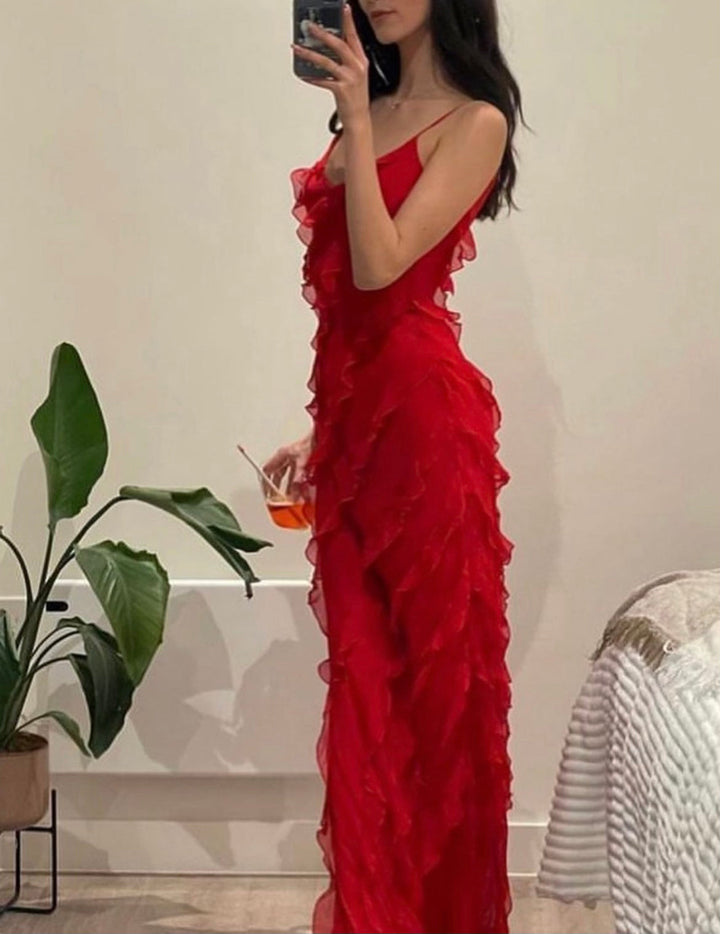 Zara | Dress with Ruffles