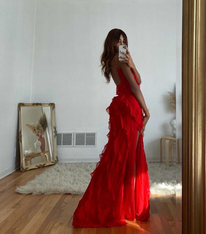 Zara | Dress with Ruffles